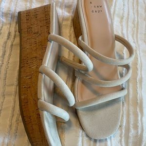 A new day wedge sandals